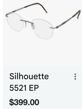 Silhouette Titanium Rimless Eyeglass Frames